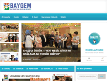Tablet Screenshot of baygem.org